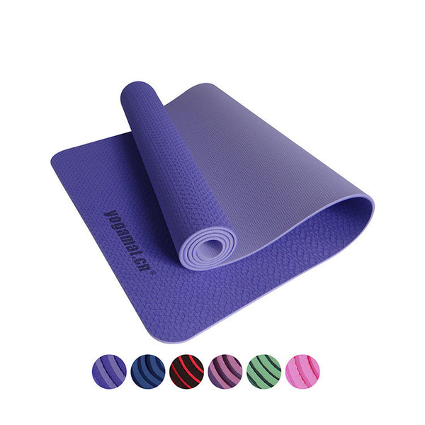 TPE Yoga Colchonete Fitness Gymnastics Mats | Shopy Max