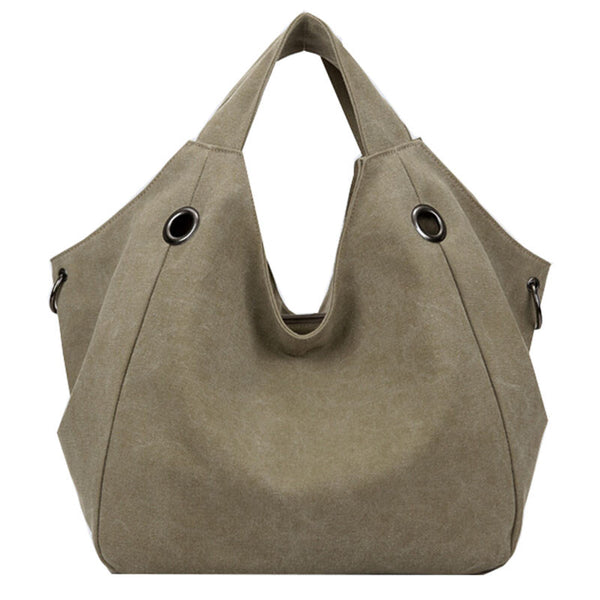 Canvas Handbag Women Shoulder Bag 