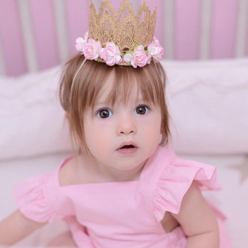 baby crown headband