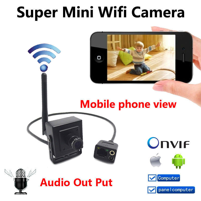 New Super Mini IP Camera wireless 720P 