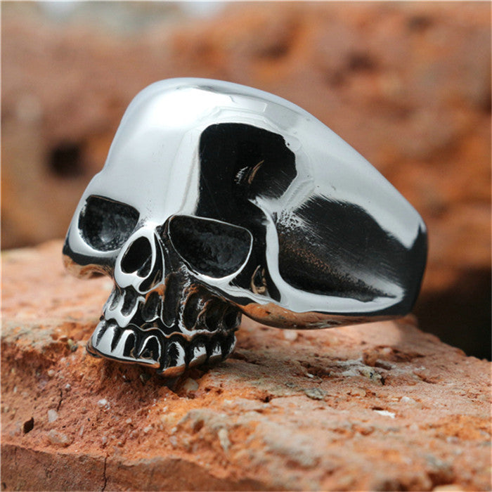 skull head ring