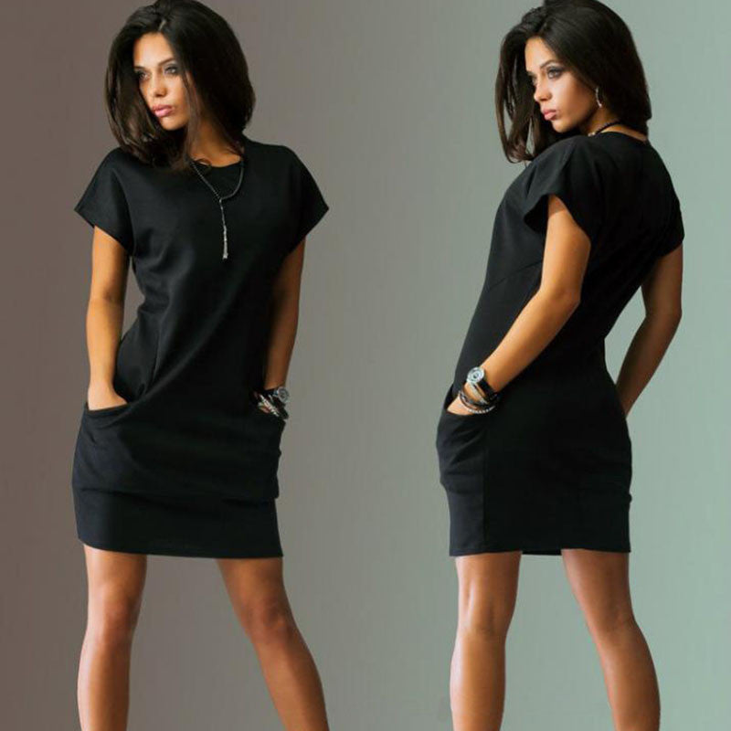 short black summer dresses