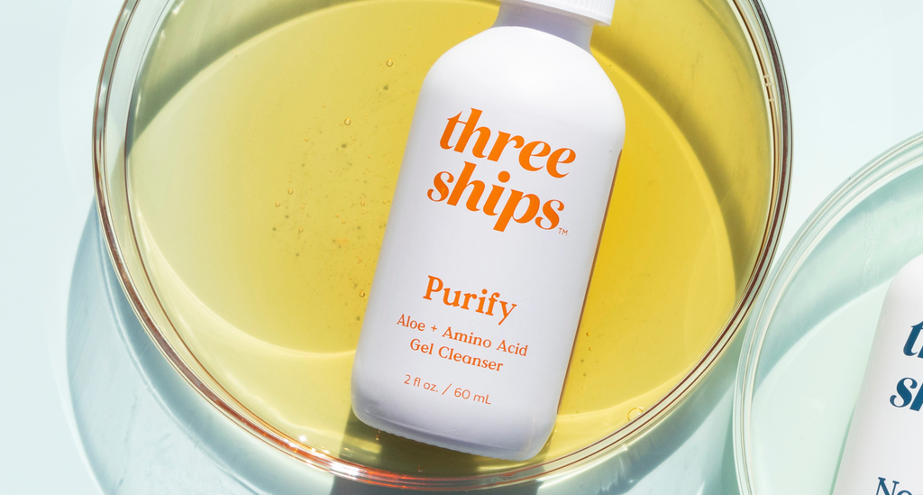 Purify Aloe + Amino Acid Gel Cleanser Studio Image 