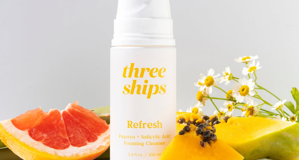 Three Ships Refresh Papaya Salicylic Cleanser