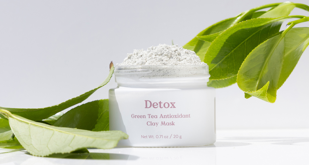 Detox Green Tea Antioxidant Clay Mask Image 
