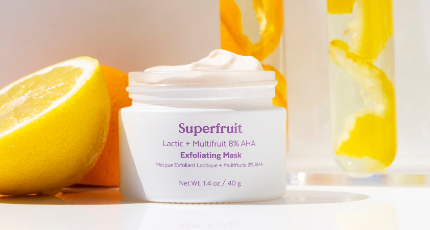 Superfruit Lactic + Multifruit 8% AHA Exfoliating Mask Studio Image 