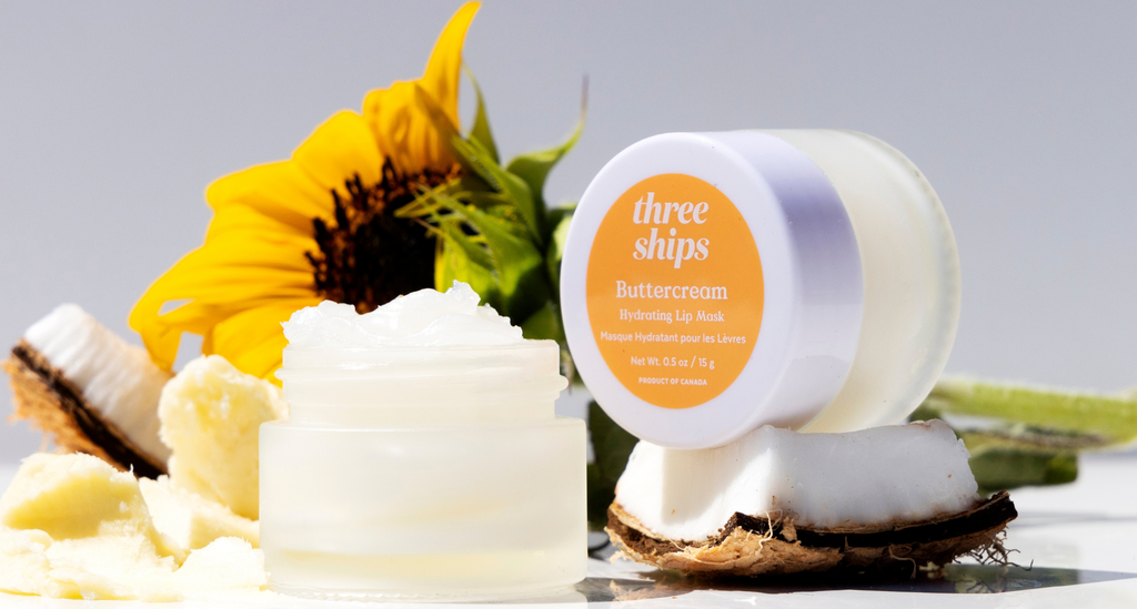 Buttercream Hydrating Lip Mask Studio Image 