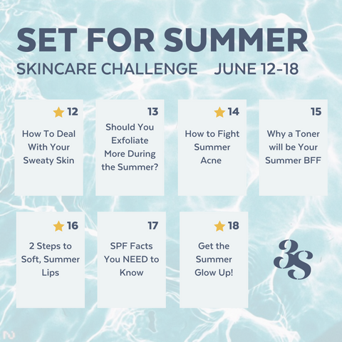 Prêt pour le Summer Skin Challenge – Trois navires