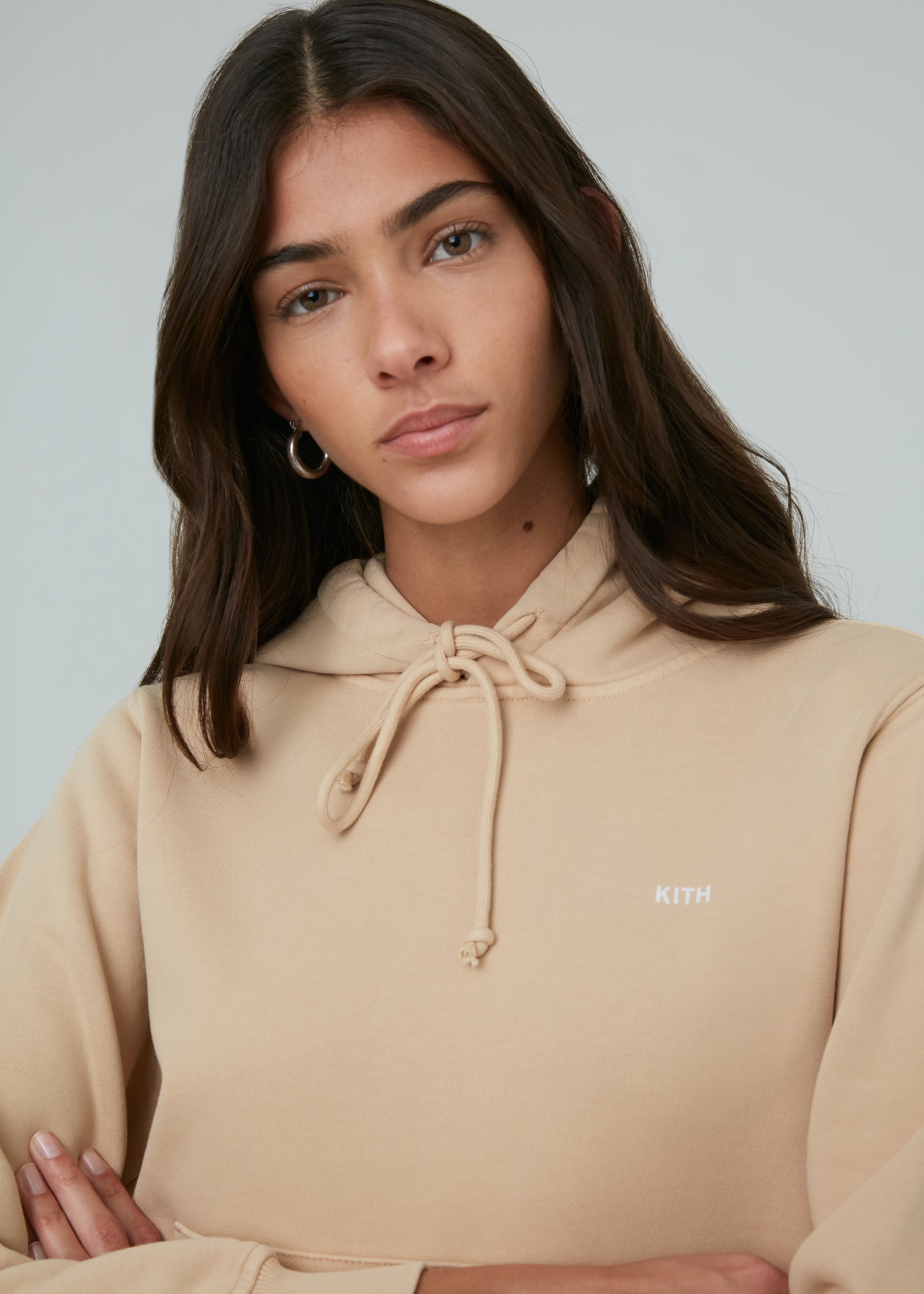 kith キス women cropped long sleeve tee - Tシャツ/カットソー(七分