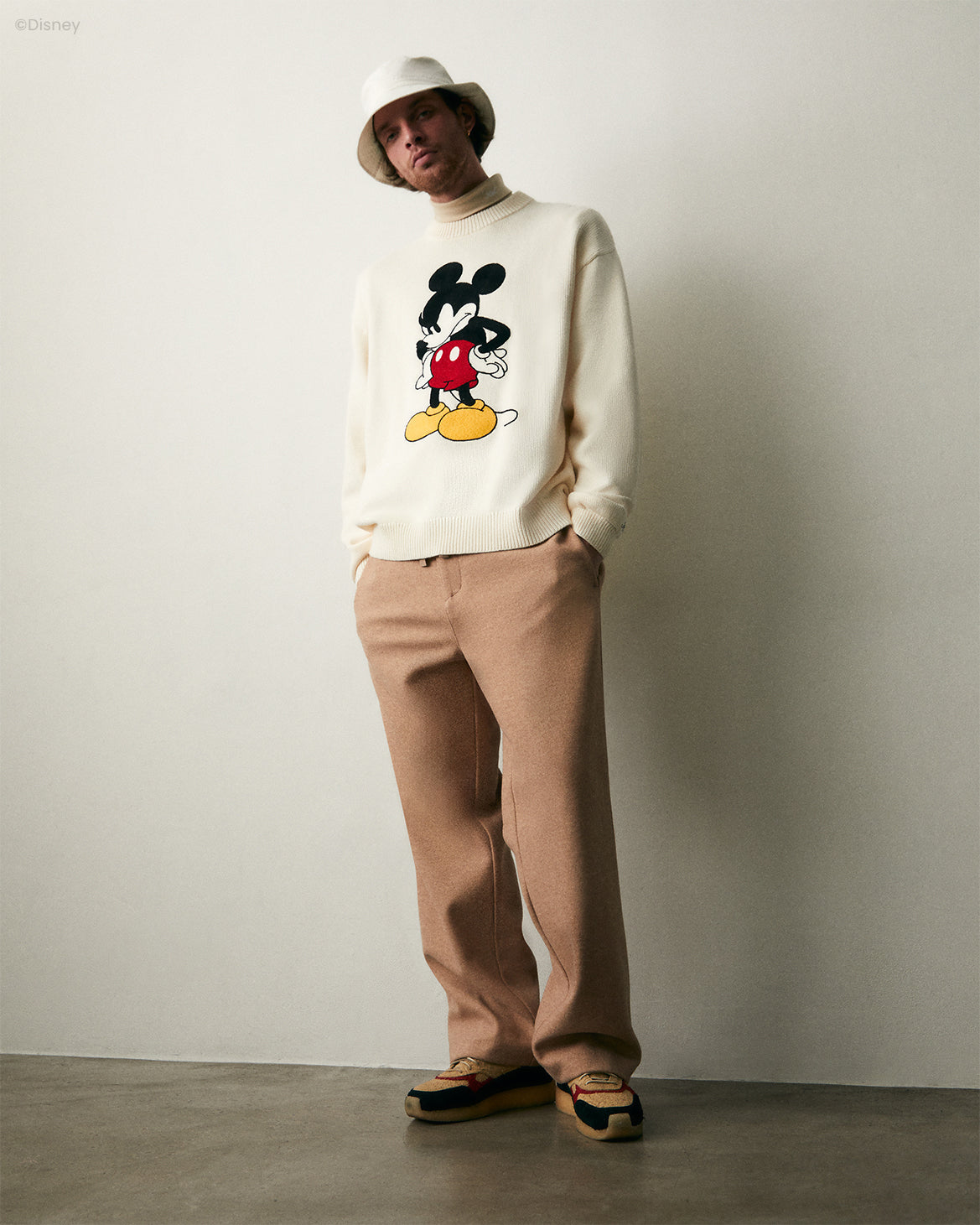 店舗購入品Kith Disney フルジップセーター XLサイズ