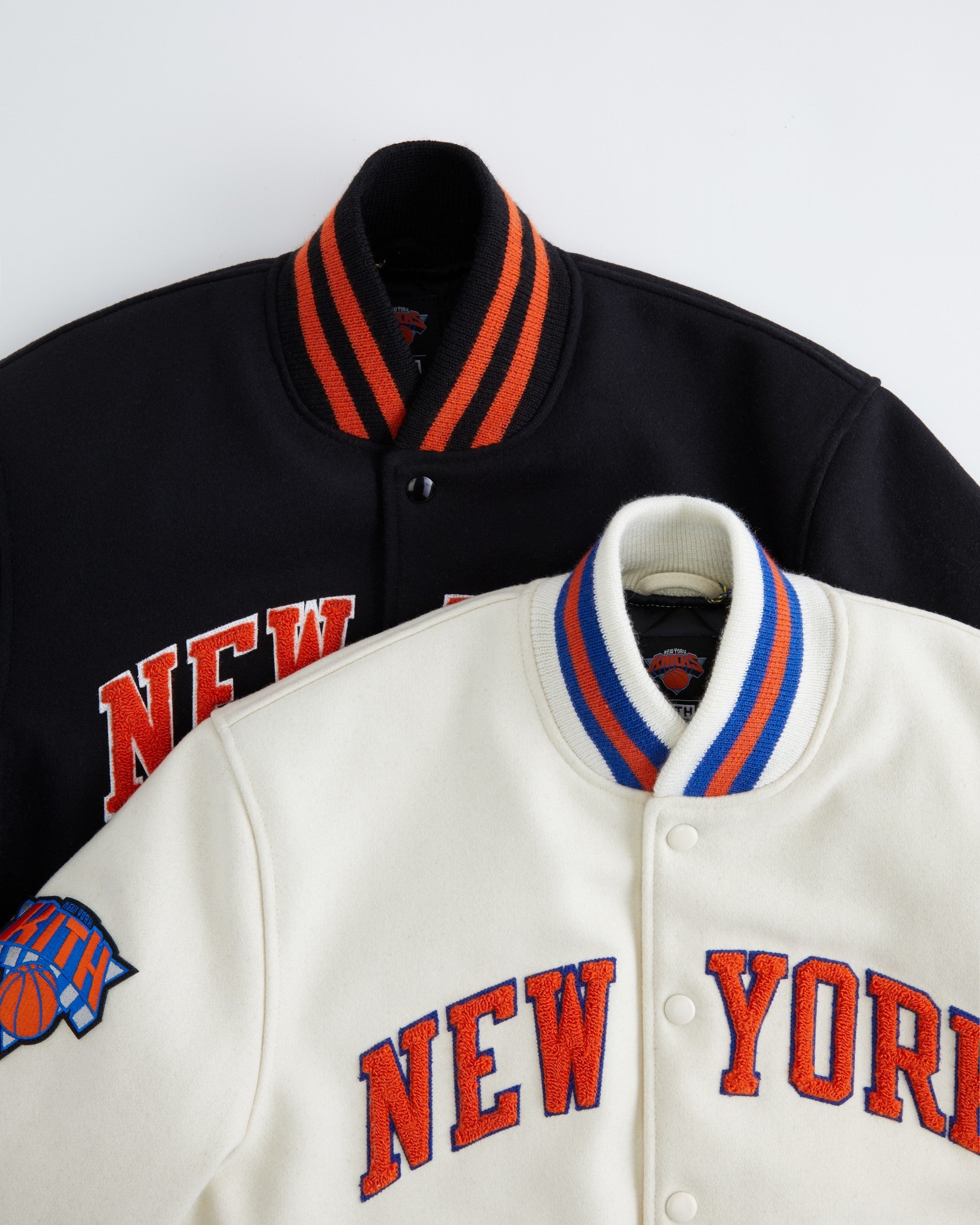 米主導の対露制裁 kith Knicks 10周年 スタジャン Varsity Jacket ...