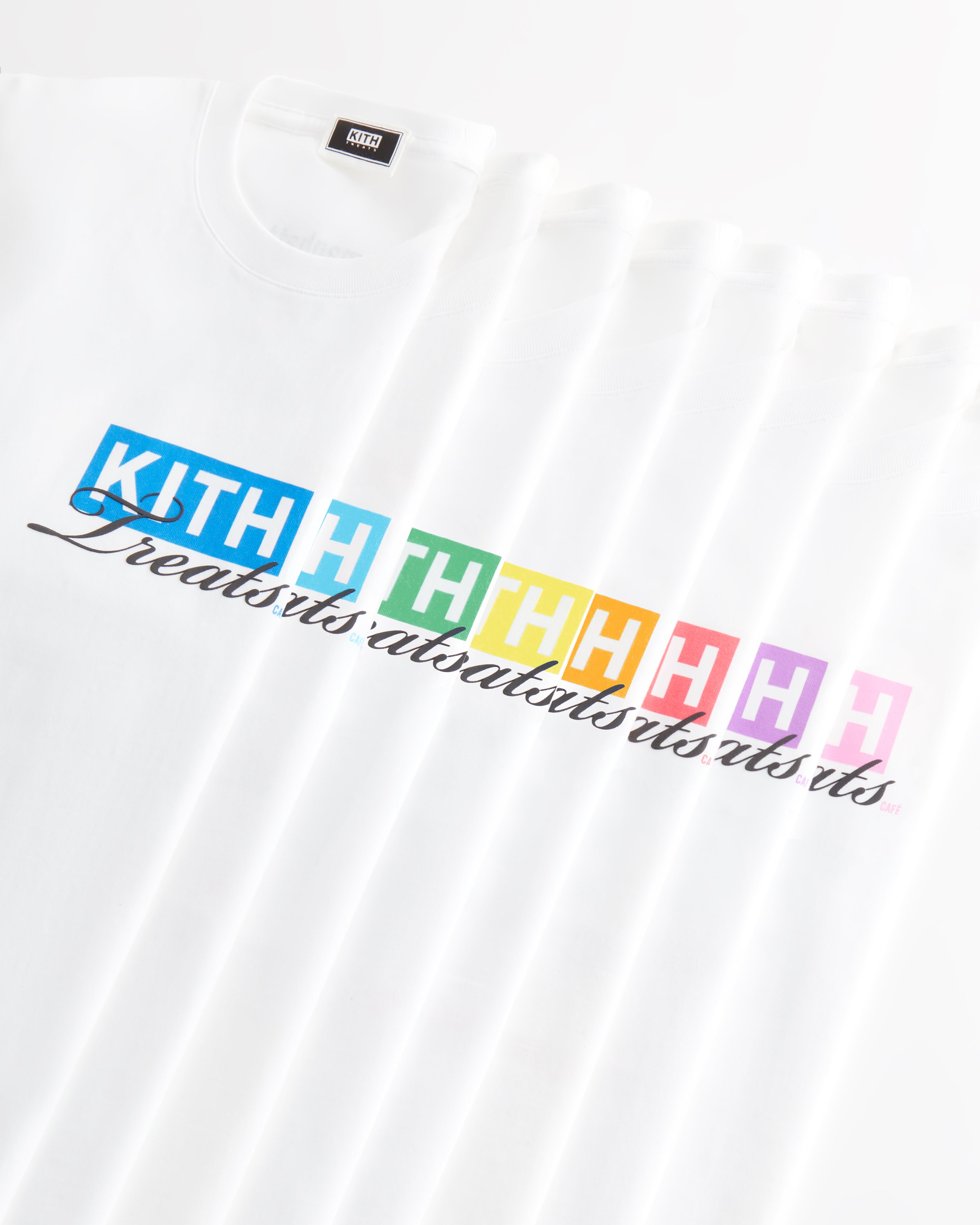 Kith Treats California Café Tee White L