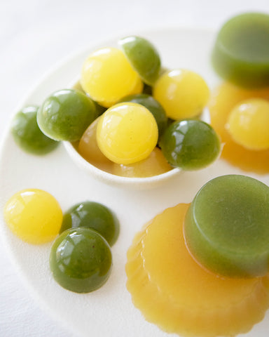 Pineapple Lime and Greens Powder Gummies