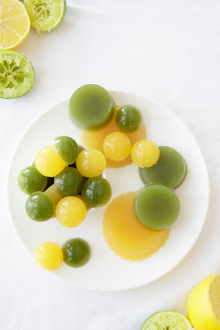 Pineapple Lime and Greens Powder Gummies