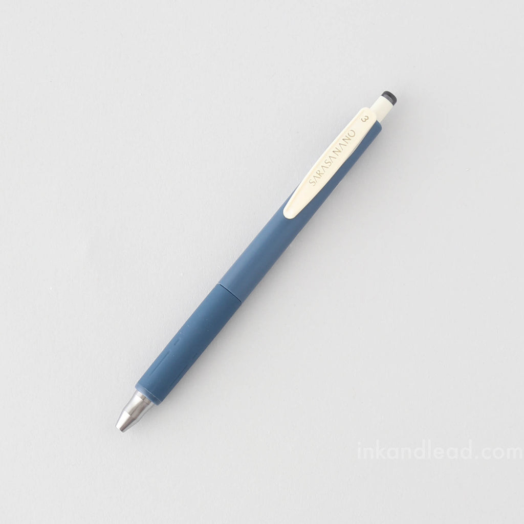 Zebra Sarasa Nano Gel Pen - 0.3 mm - Dark Gray