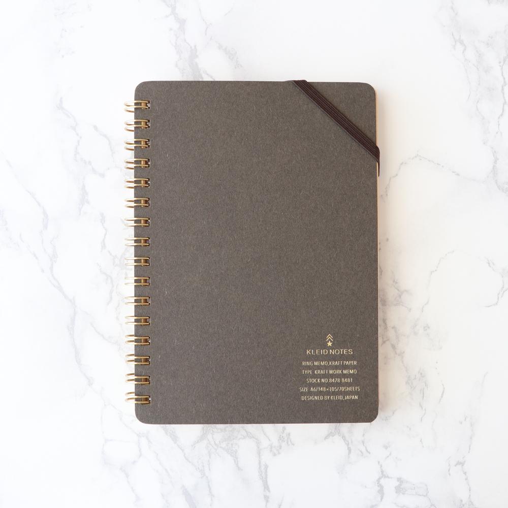 Kleid Kraft Work Memo - A6 Notepad - Charcoal – Ink & Lead