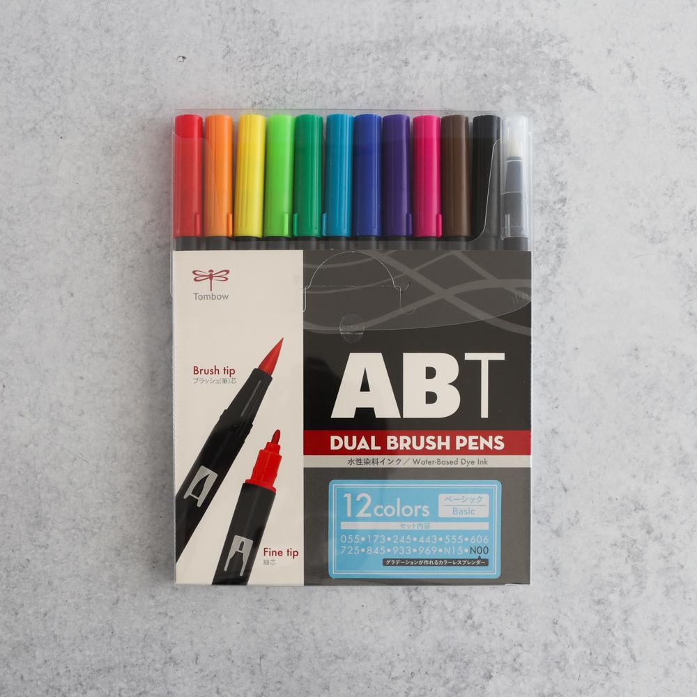 Tombow ABT Dual Brush Pen - 6 Color Set - Fancy