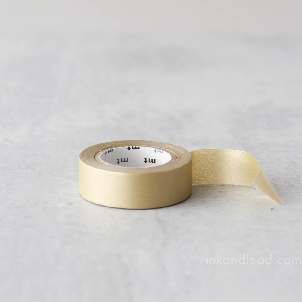 MT Solids Washi Tape - Matte Black (15 mm) – Ink & Lead