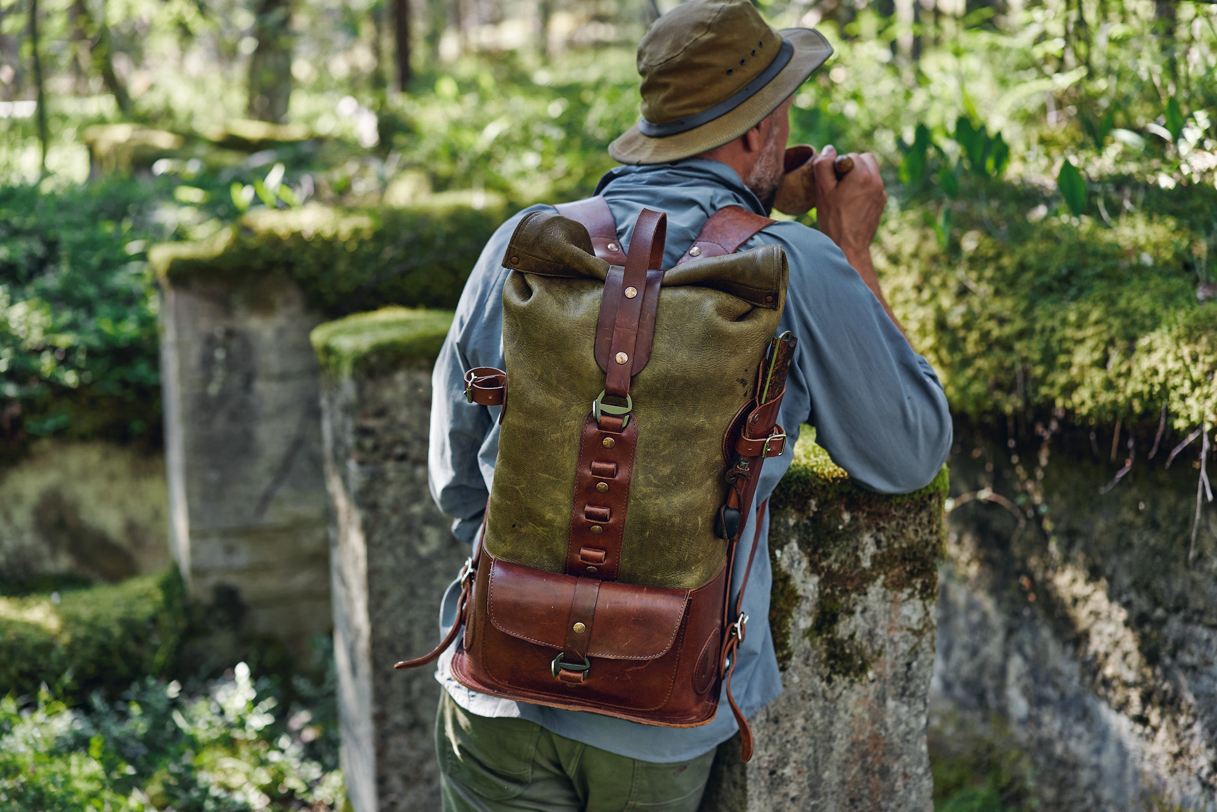 Kasperi Fold Top Backpack