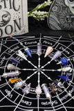 Crystal Gemstone Pointed Dowsing Divination Spiritual Balancing Pendulums
