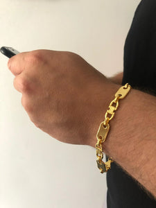 cartier plattenkette gold