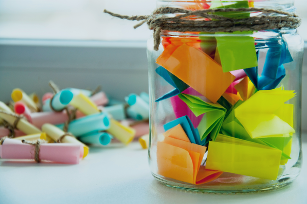 keep a gratitude jar