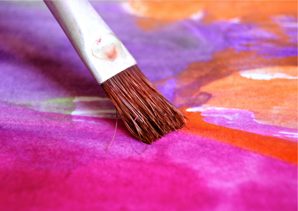 Painting the final brush stroke opens up the rewards center of the brain and promotes pride and accomplishment