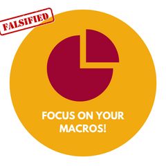 focus on your macros lie