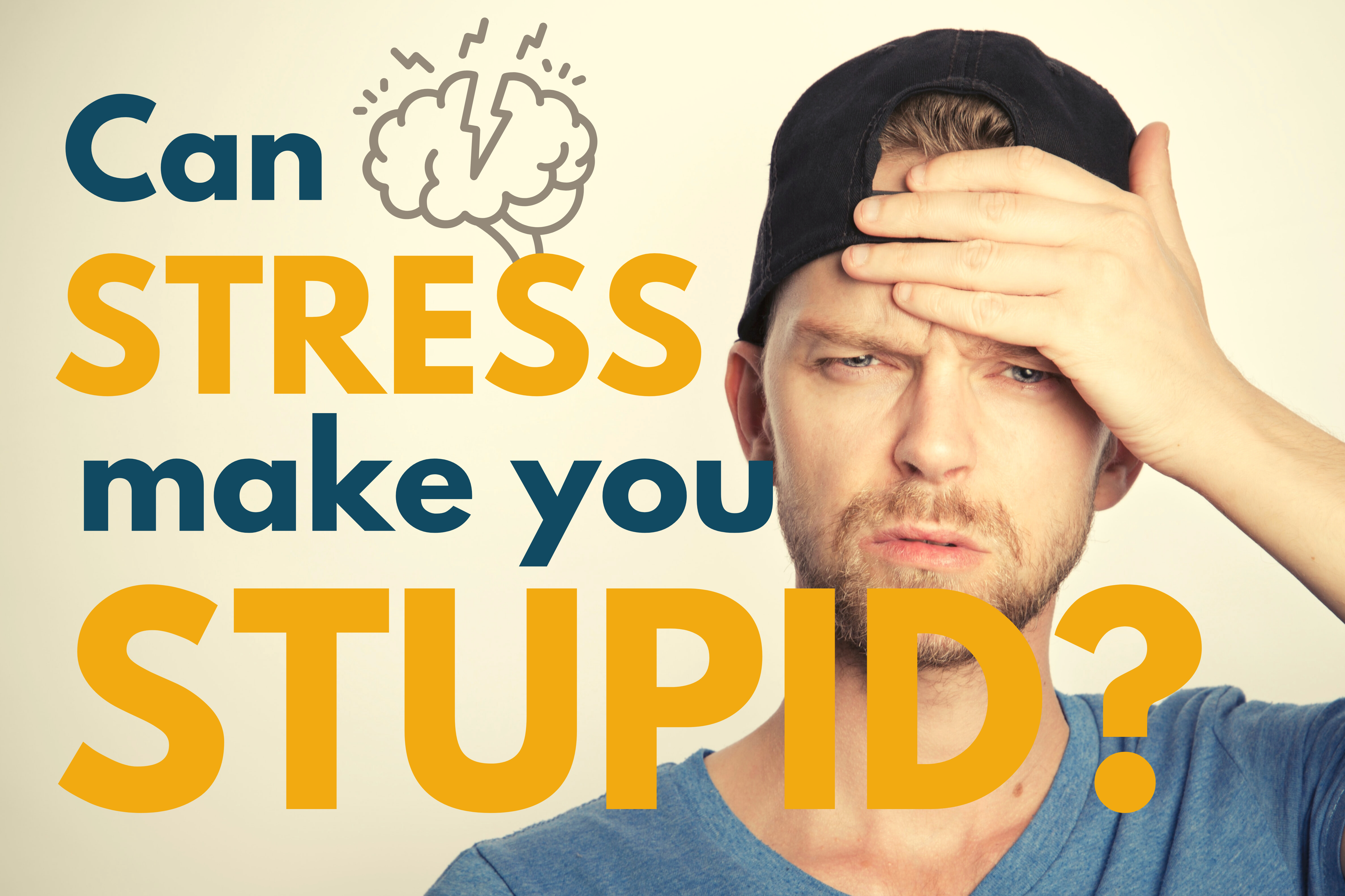 can stress make you stupid?