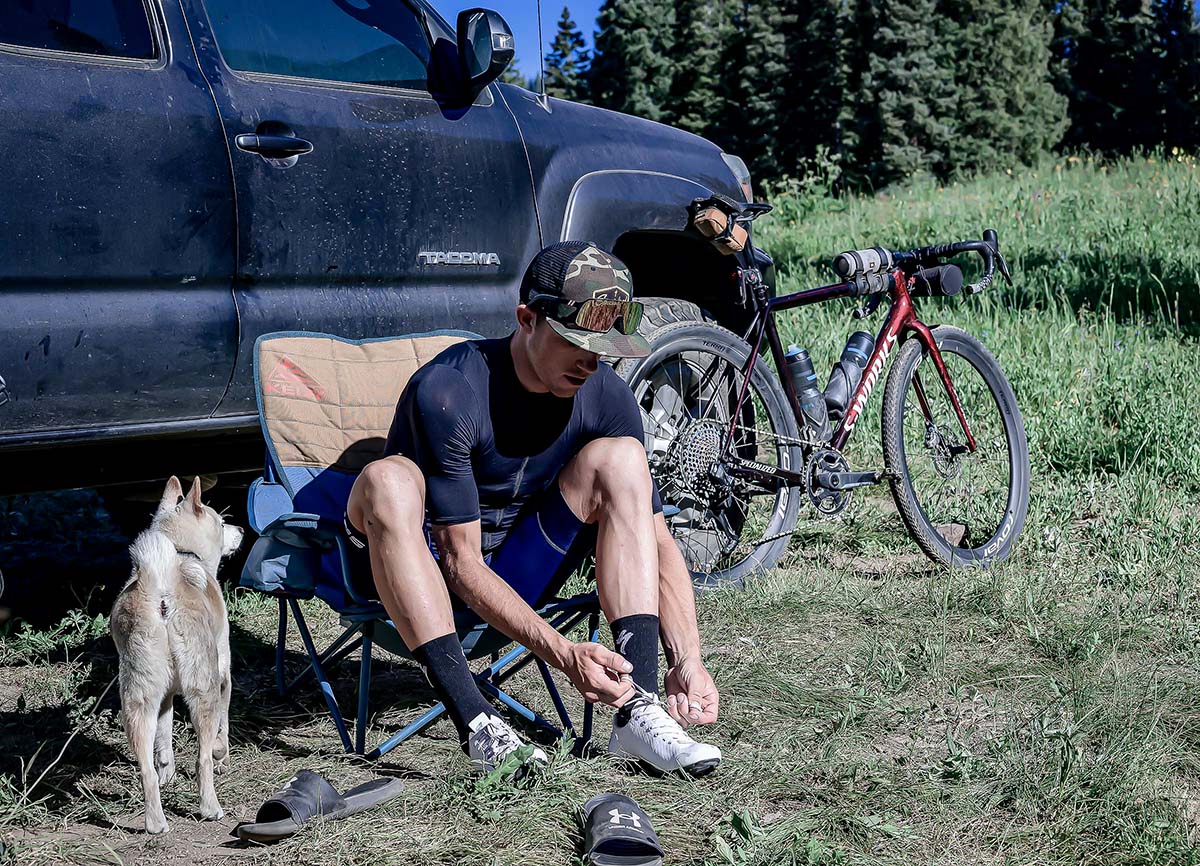 Russell Finsterwald Fueling for Leadville