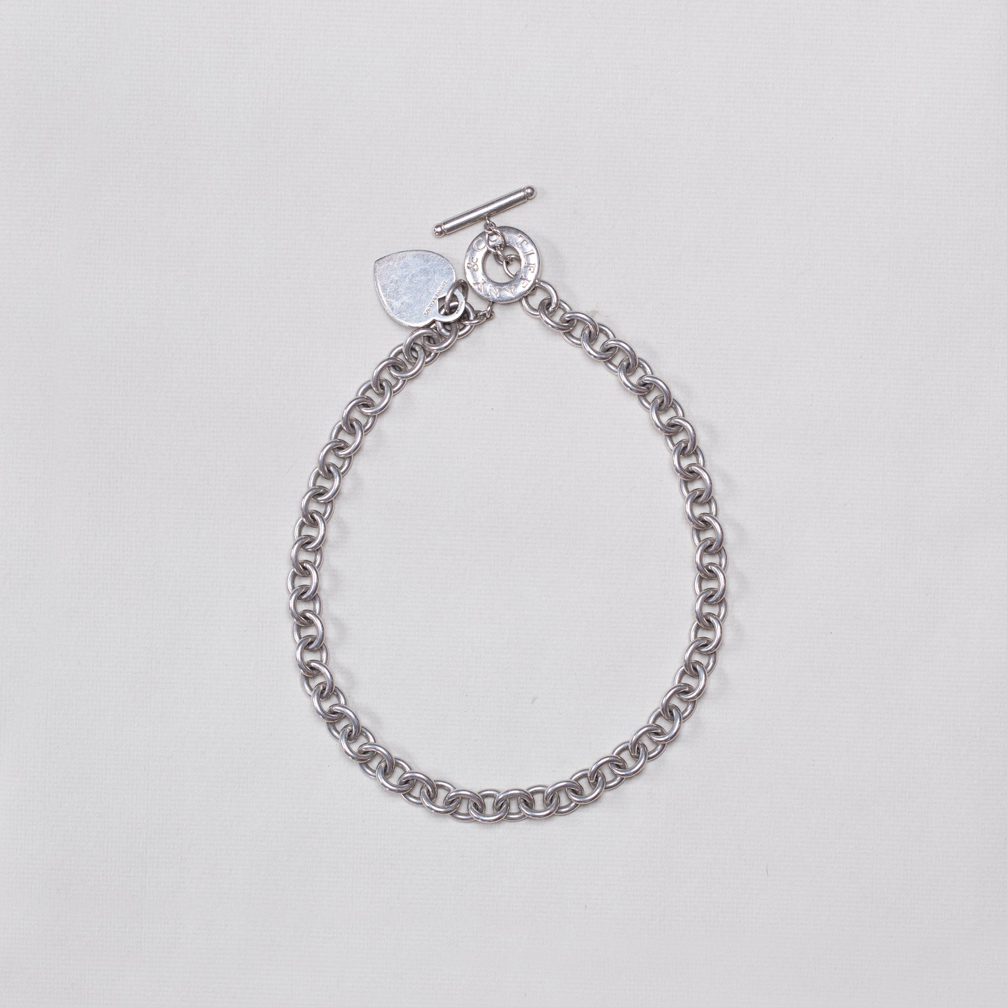 Vintage Tiffany & Co. Elsa Peretti 925 Sterling Bean Necklace - Ruby Lane