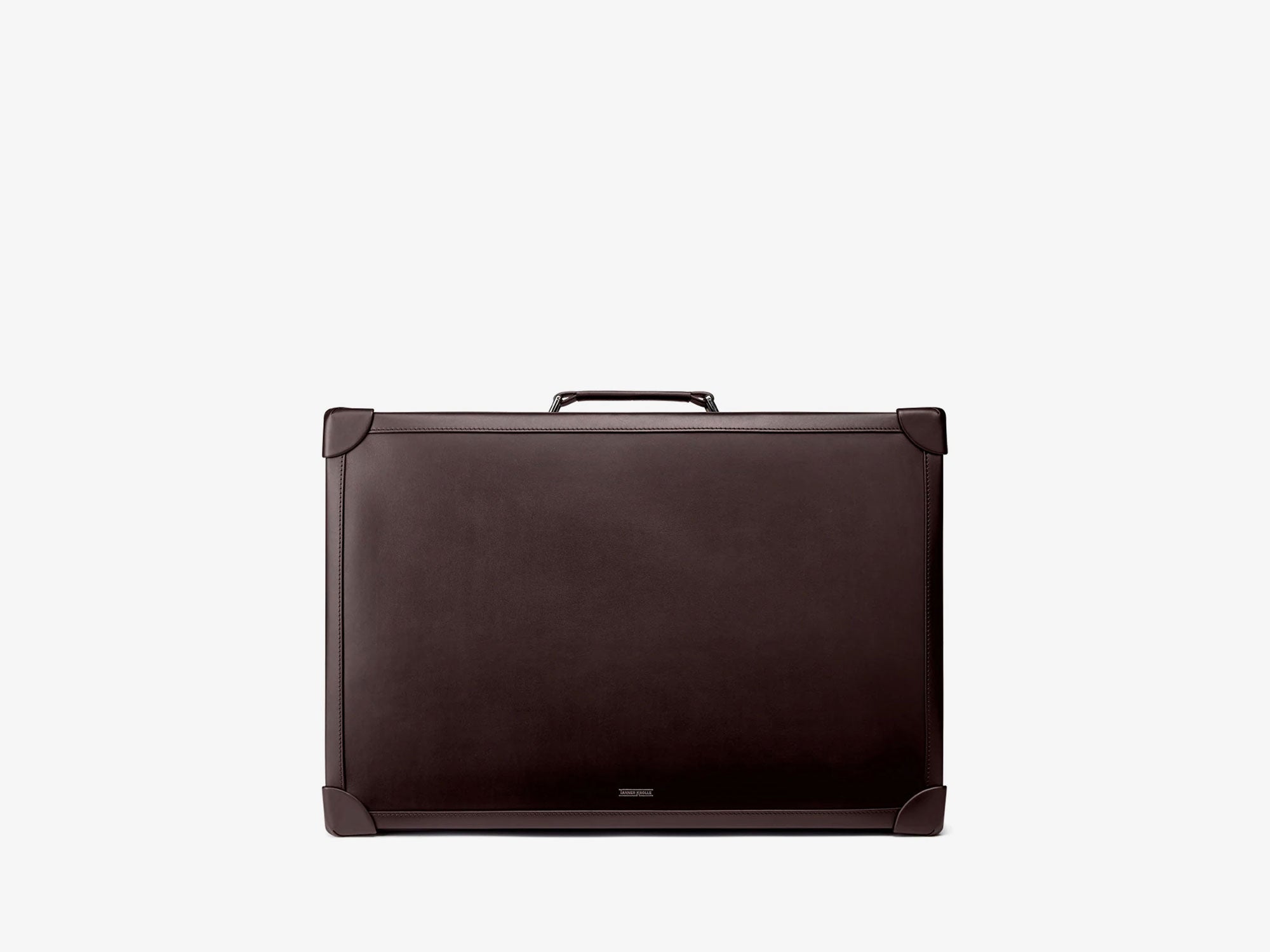 Trunk Soft Bag E/W in brown leather