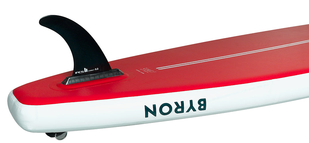 The HONU upgraded Byron 10'6 all rounder featuring the fin and newly designed Honu 185 Fin Box