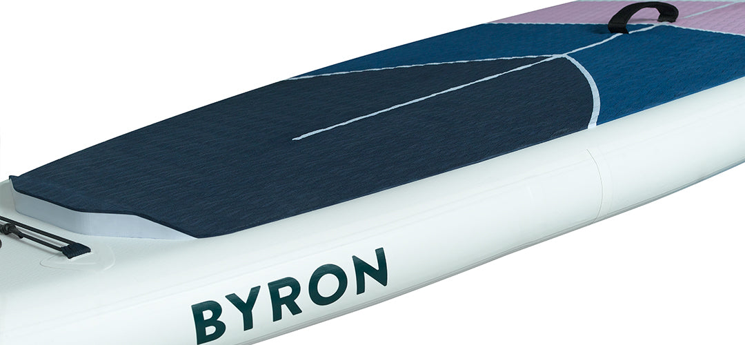 Close up of the HONU upgraded Byron 10'6 all rounder stand up paddleboard