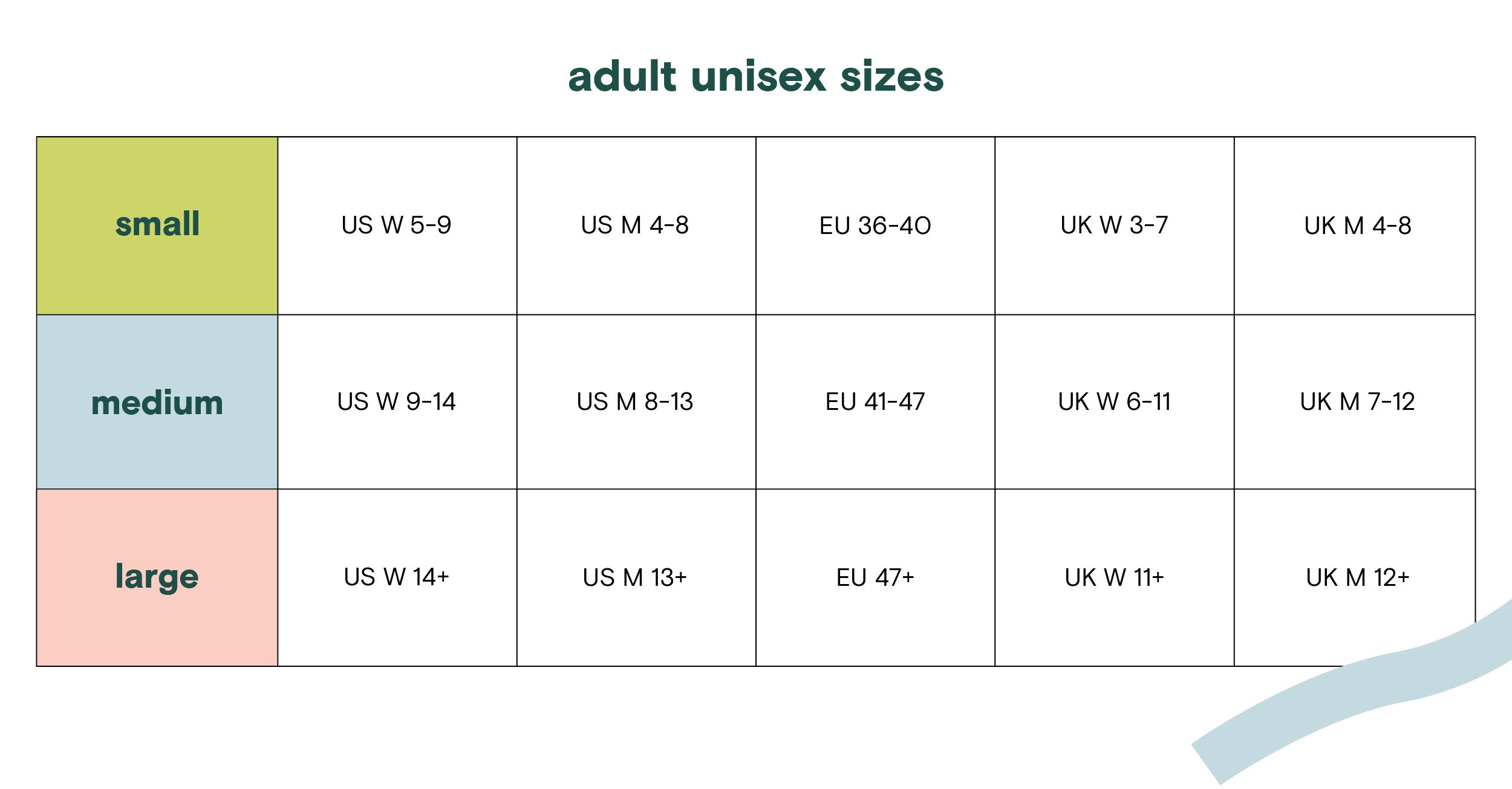 _size chart w-large-01.jpg__PID:8677bedd-5b4d-41d3-afde-c7c9ba0c1c0f