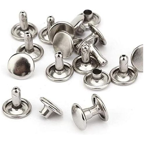 9 MM Double Cap Rivets  Pack of 50 – More Me Know