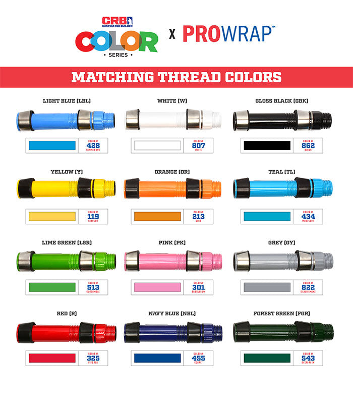 Color Matching Charts For Rod Building