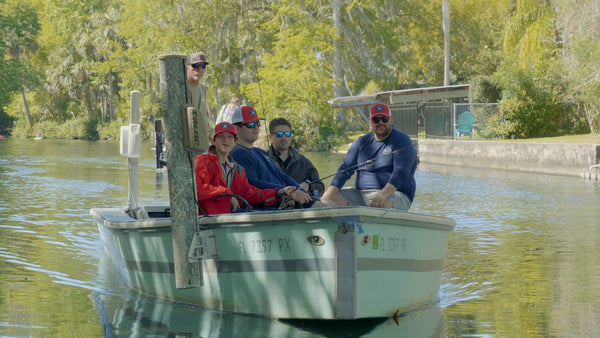 Hitting the water with custom rods