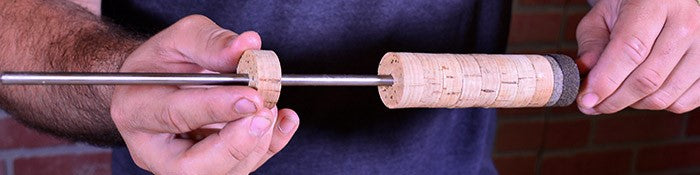 4 Steps to Shape Custom Cork Grips