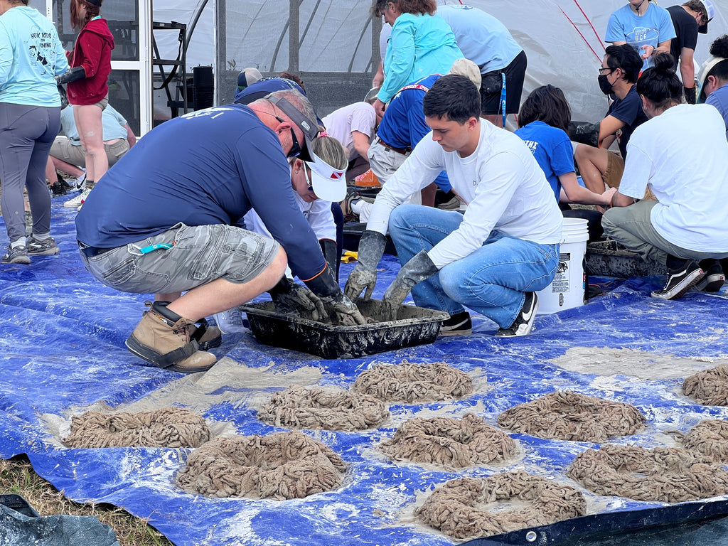 Building oyster rings