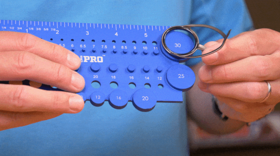 CRB PRO Tip Top & Guide Sizing Gauge