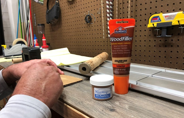 Rod Building - Gluing Cork Grips 