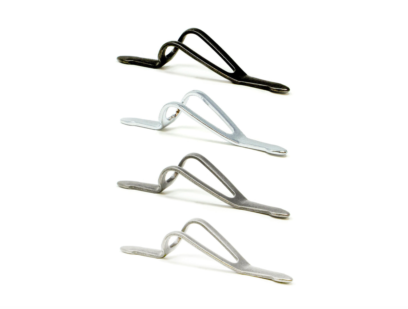 6pcs Building Rod Guides Collapsible Hook Keeper Hot Sale Stainless Steel  2cmx2mm For Luer And Fly