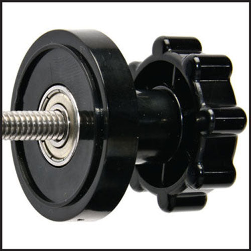 Ball Bearing system ensures smooth, effortless thread spooling!