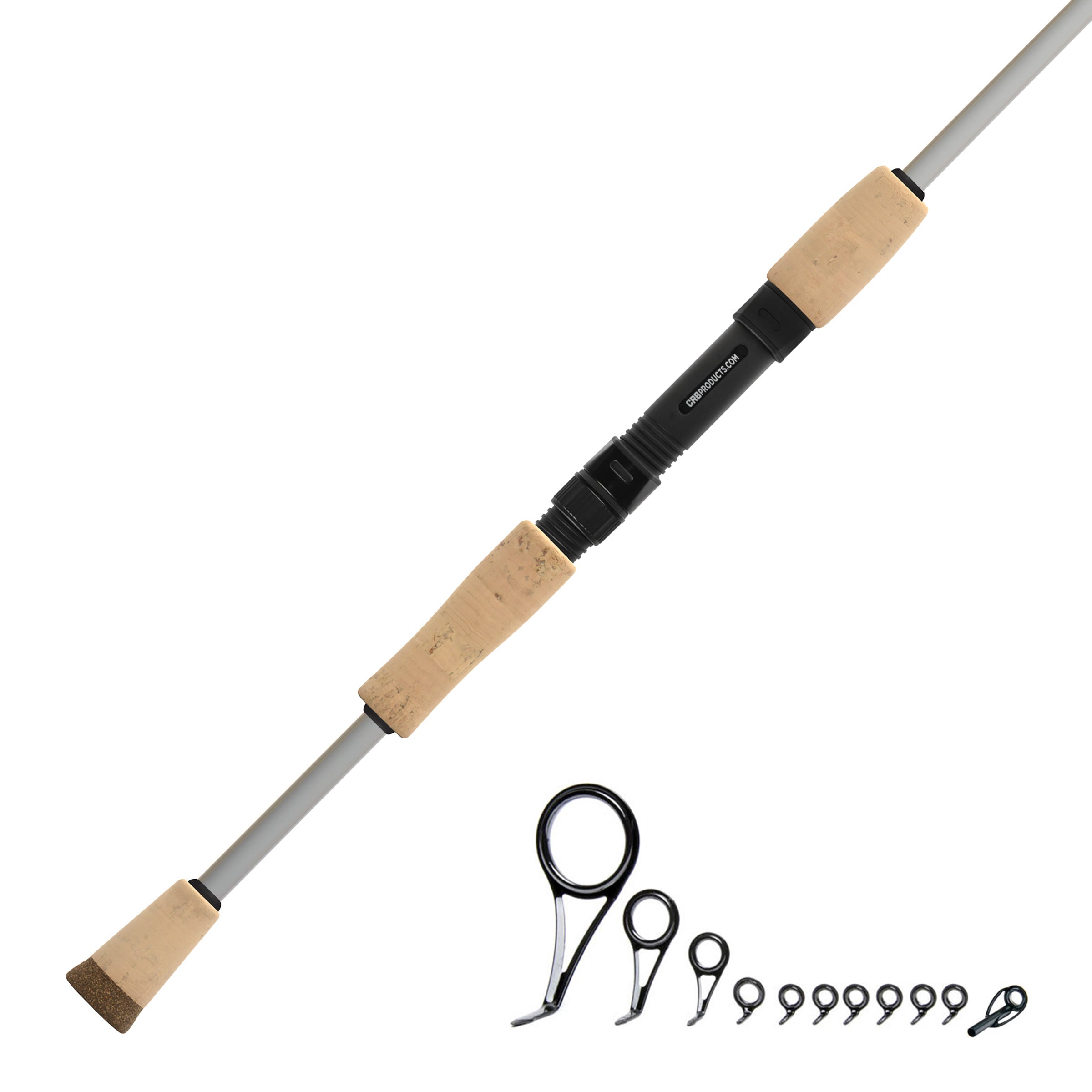 Fox River Lures and Rods - 7' 6 Medium Light Fast Split-Grip Spinning Rod