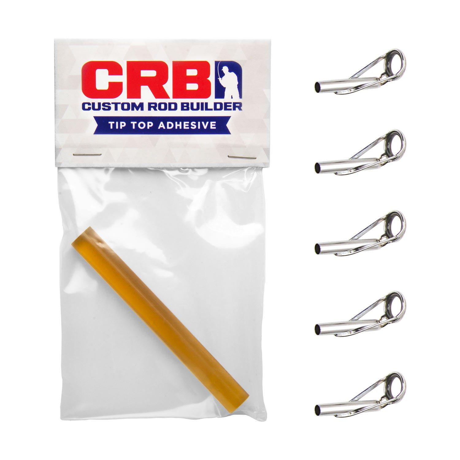 CRB Fly Rod Tip Top Repair Kit Polished Stainless