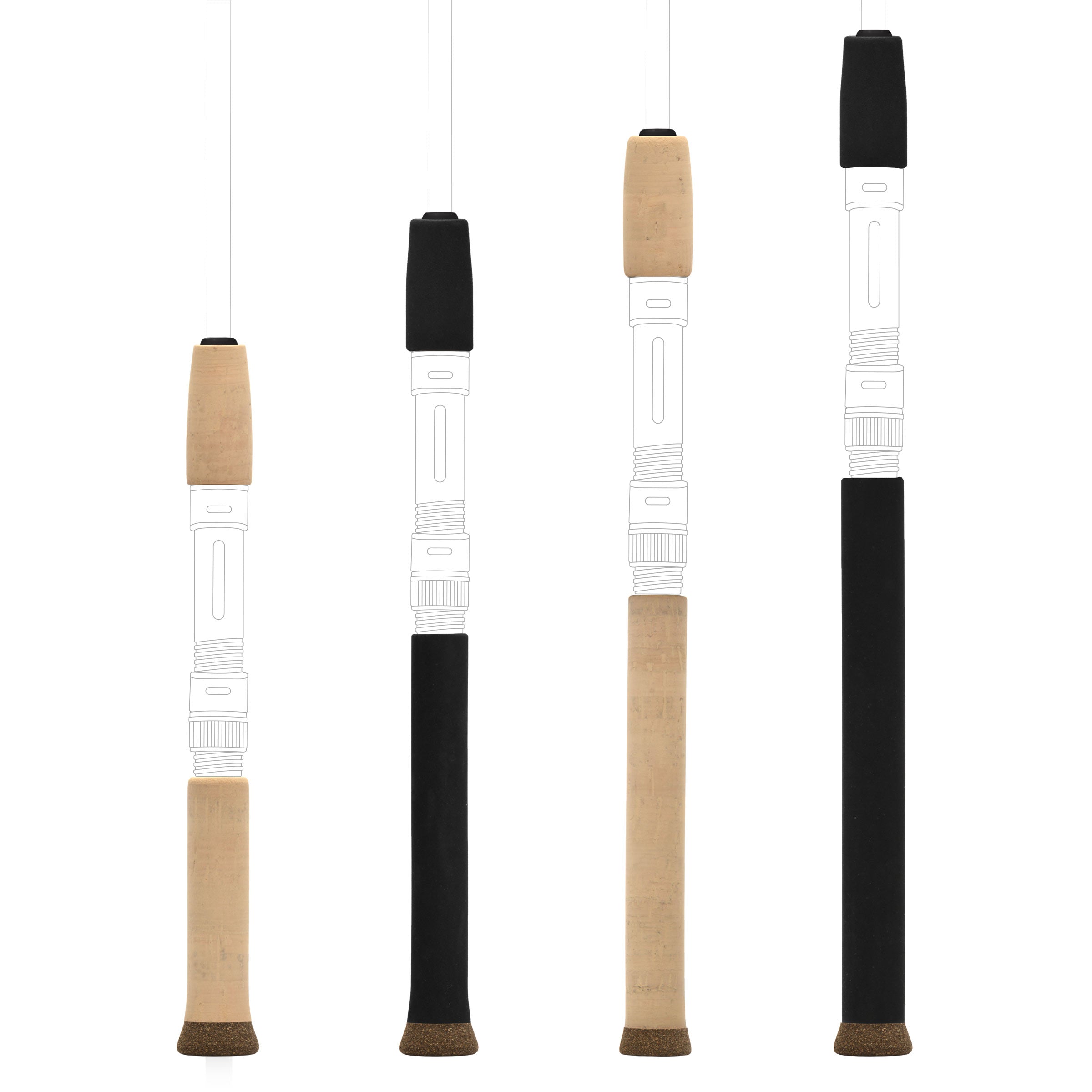 CRB 5'6 Light Color Series Rod Blank - IS561L