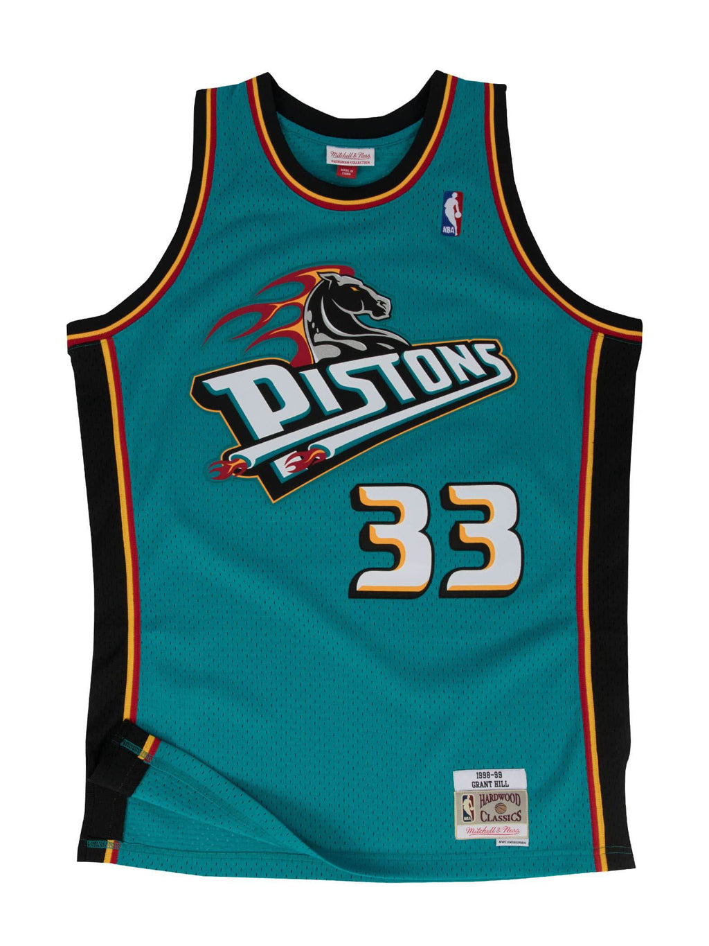 detroit pistons grant hill jersey