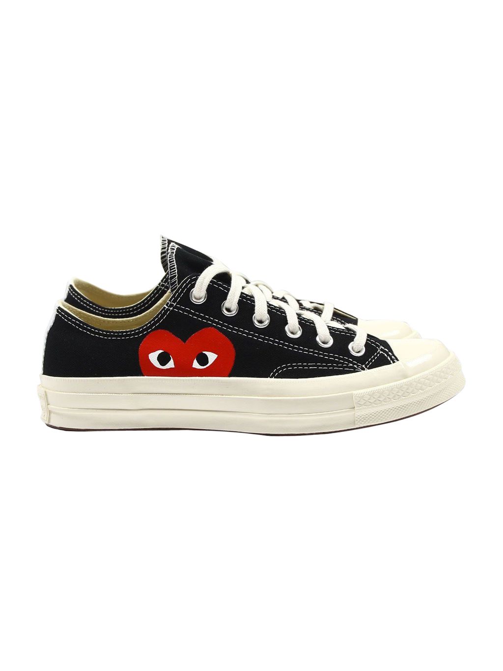 black converse high tops red heart