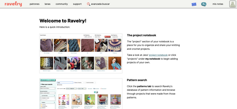 ravelry en español